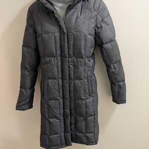 The North Women's Small Petite Full Length Puffer Jacket